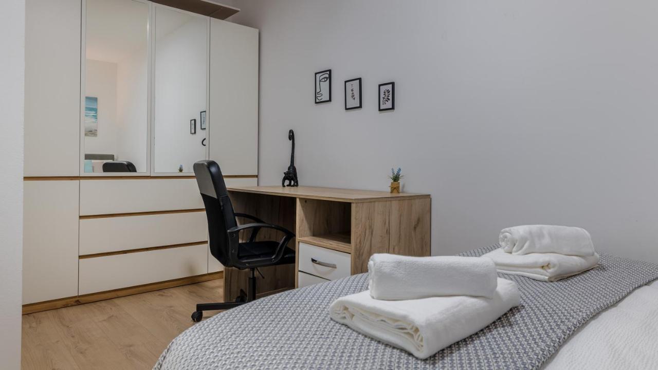 Brand New Apartment In City Center, Big Terrace Zagreb Exterior foto